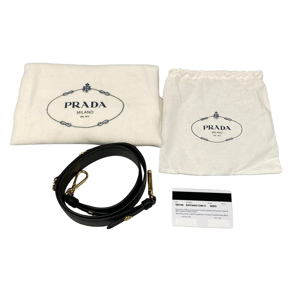 Prada Monochrome Bag Handbag 1BA156 - Picture 8 of 15